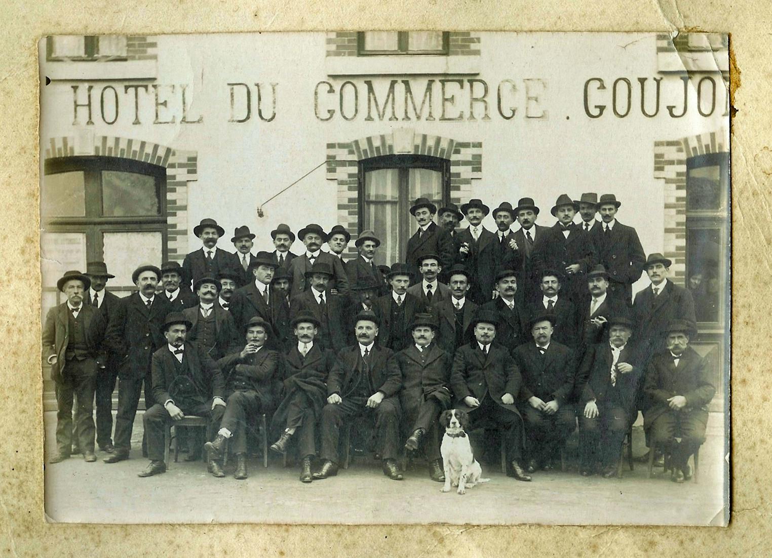 Banquet 1923 concours de greffage hotel goujon